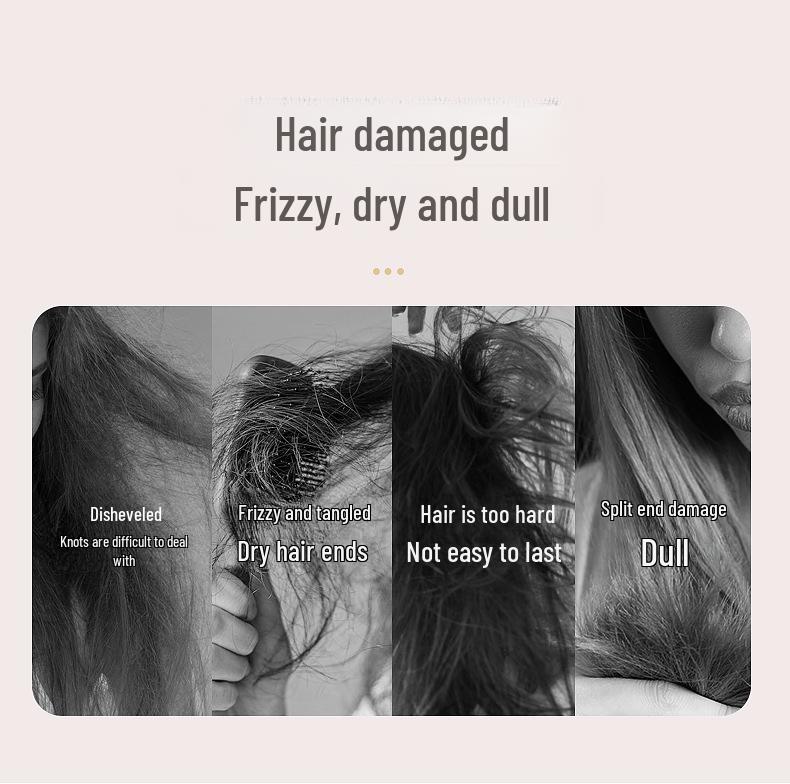 Wireless Dual-Purpose Hair Straightener & Curler - Long-Lasting, Damage-Free Styling for Women