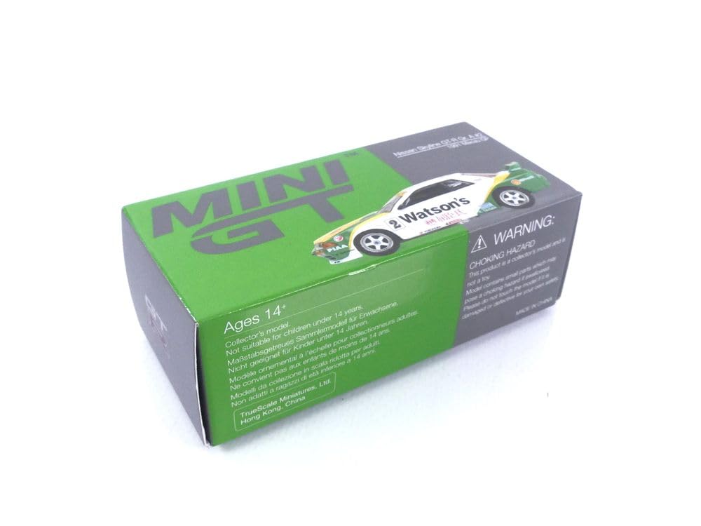 TrueScale Miniatures MINI GT Nissan R32 Macau GP 1991 Finished Product 1/64 GT-R Gr.A #2 (Right-hand Drive) MGT00377-R