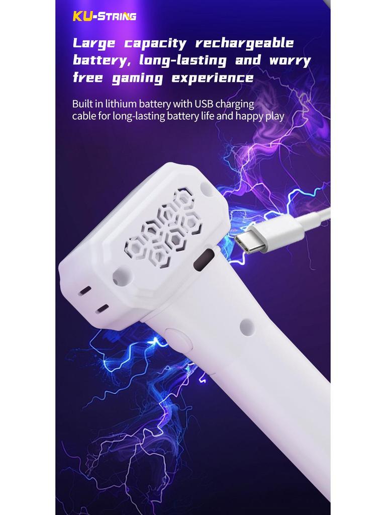 Leuchtender Seilwerfer für Katzen - Handheld-Propeller-Dekompressionsspielzeug für die ganze Nacht