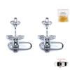 EDP1293-1 2 Pieces Door Hinge Stop Check Strap Limiter for Fiat Punto MK2 188 3-Door 1999-2012 51754187 