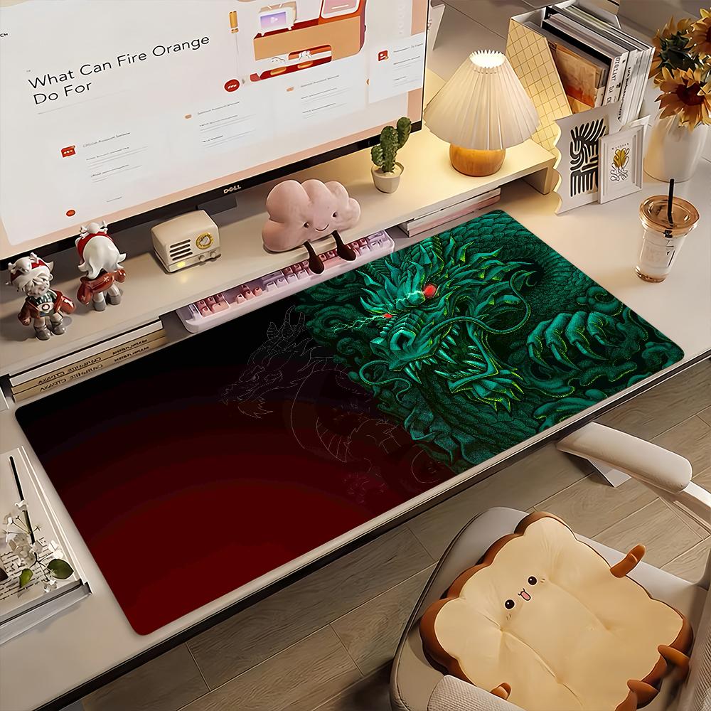 Anime Dragon Mouse Pad Computer Laptop Rubber Non-slip Mouse Mat Mousepad Gamers Decoracion Desk Mat