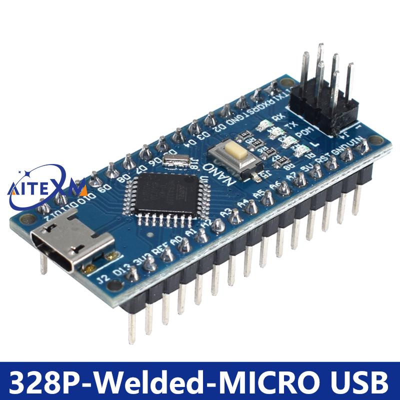 Mini / Type-C / Micro USB Nano 3.0 With the Bootloader Compatible Nano Controller for Arduino CH340 USB Driver 16Mhz ATMEGA328P