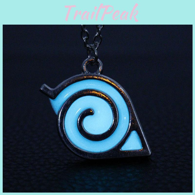 Naruto Necklace Luminous With Alloy Pendant Jewelry For Fans And Gift Giving