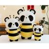 Adorable Bee Panda Plush Toy Soft And Huggable Companion For Kids And Girls