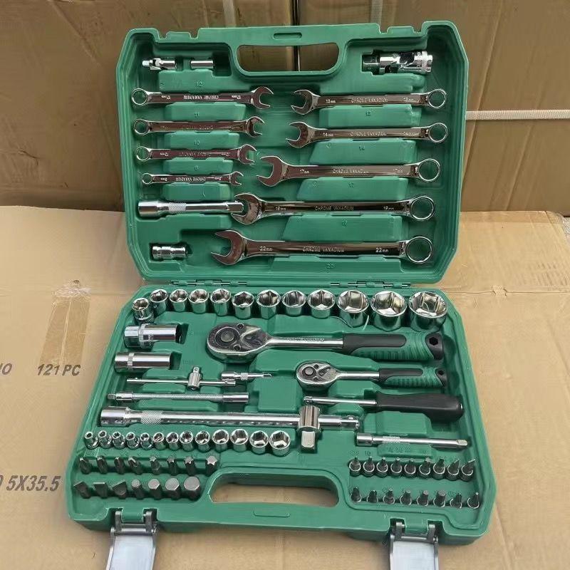 2-Piece Car Repair Socket & Wrench Tool Set