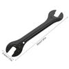 Bicycles Cones Spanner Hub Wrench Axles Hub Wrench Open End Pedal Spanner Repair Tool for Mountain Biking, Double Open