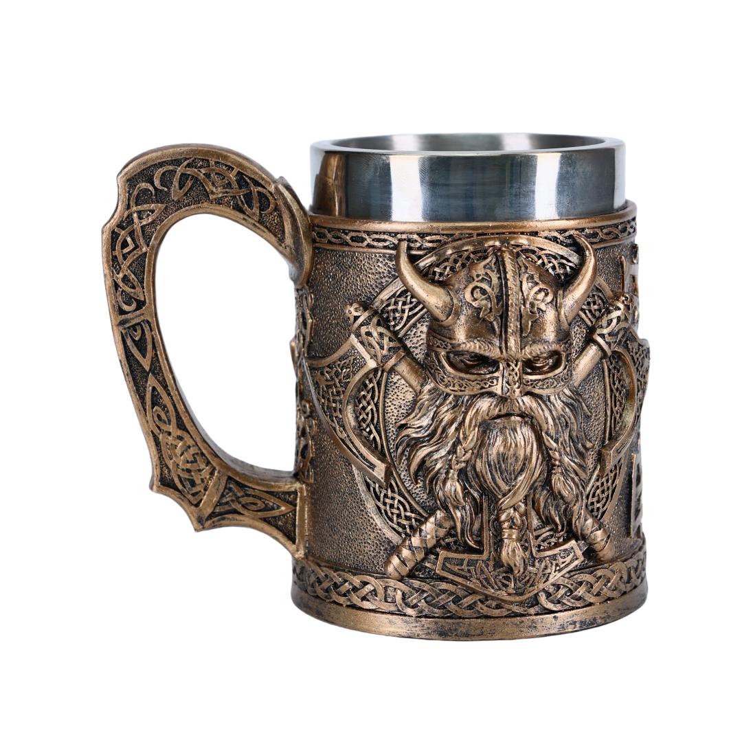Multi Color Viking Dragon Tankard 3D