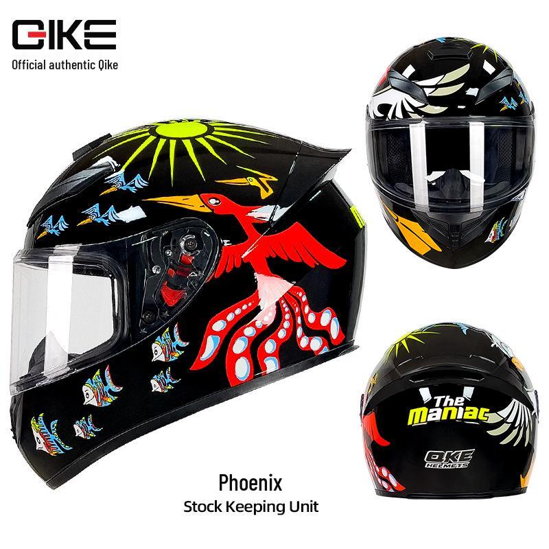 Riding K Unisex Bluetooth Motorcycle Helmet - Full Face, Winter & All-Season Safety for Electric Vehicles