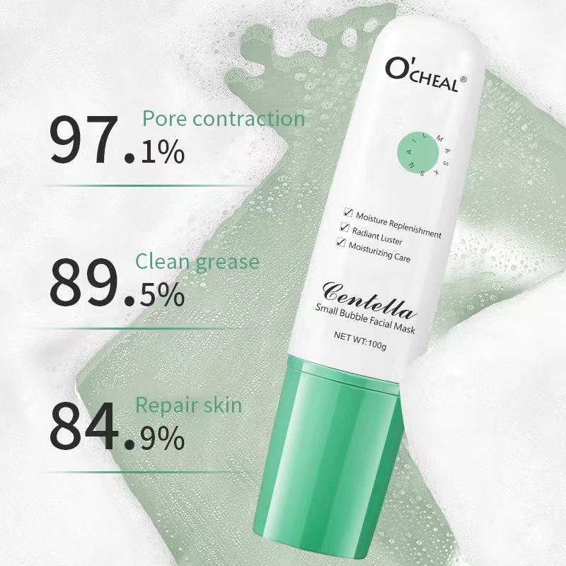 

O CHEAL Пузырьковая очищающая маска с микрокислотами Centella Asiatica 100g（g/ml）