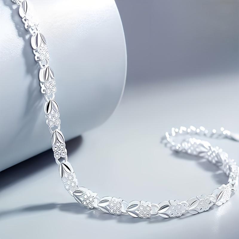 Silvery Bracelet - Elegant And Charming, Suitable For Daily Wear And Special Occasions