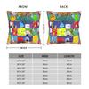 BFDI Inanimate Cartoon Pillowcase Cushion Cover Decoration Battle for Dream Island Pillow Case Cover Home Drop Shipping 40X40cm