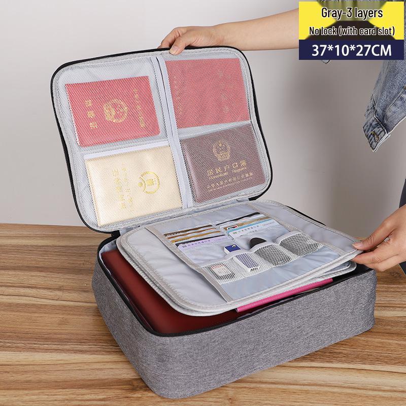 

Многофункциональная сумка для хранения документов и сертификатов для дома и офиса Letter Size 37x27x6