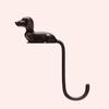 Söt husdjurssvanskrok för datorskärm, skrivbord, hörlurshängare, organiserare, hund-, kattsvans, självhäftande krok för upphängning av nycklar, kablar, hattar, datortillbehör