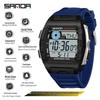 SANDA Multi-Functional Big Dial Watch with Alarm, Snooze, Countdown for Junior & Senior High School Students
