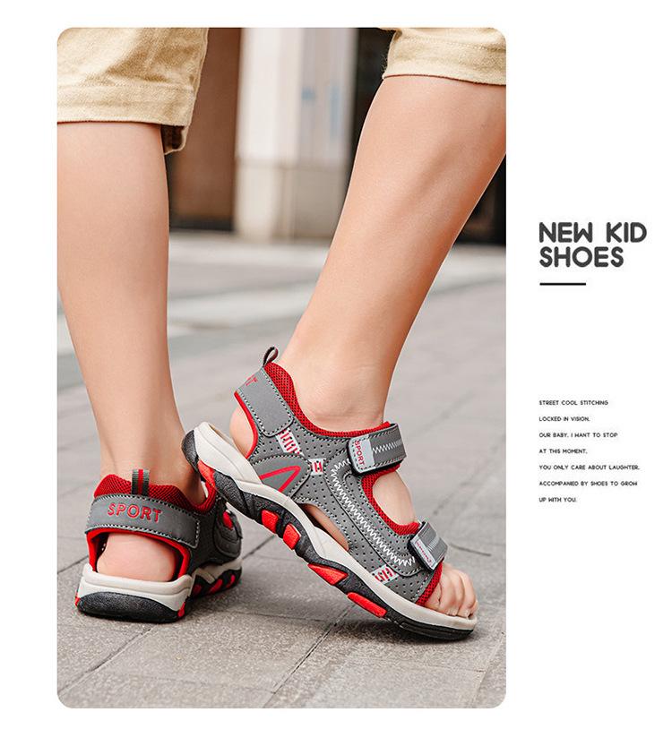 Children's Non-Slip Summer Beach Sandals for Boys and Girls - Fashionable Student Shoes