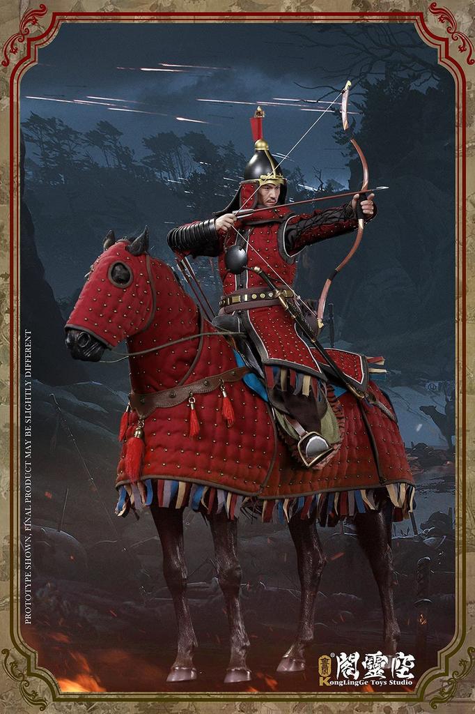 Action Figure Red Horse Tackle and Horse Not [TOYBARJAPAN] 1/6 Accessories/KLG KLG-D202012A (doll Included)