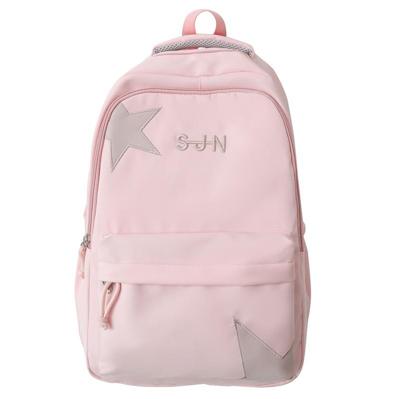 New Japanese Ins Campus Small Fresh Fashion Joker Bag Large Capacity Junior High School Students Backpack.