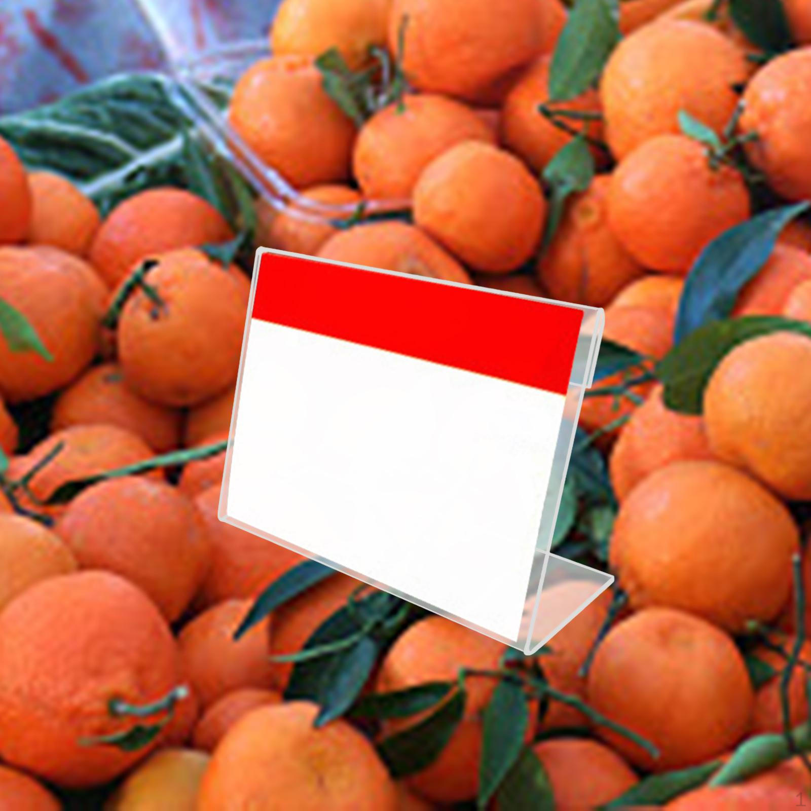 Подставка для таблички, акриловая именная табличка, настольная свадебная табличка, прозрачный держатель для персонализированных ценников. 4cmx7cm