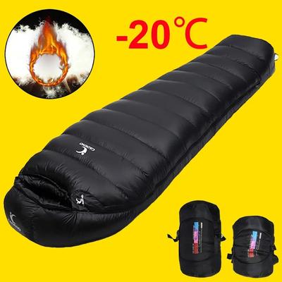 Outdoor Use Thermal Camping White Duck Down Sleeping Carryall Ultralight Winter Autumn Adult Sleeping Carryall Travel Hiking Camping Carryall