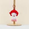 Cozy And Cute Cotton Doll Plush Toy Keychain Ideal Bag Charm And Gift For Girls