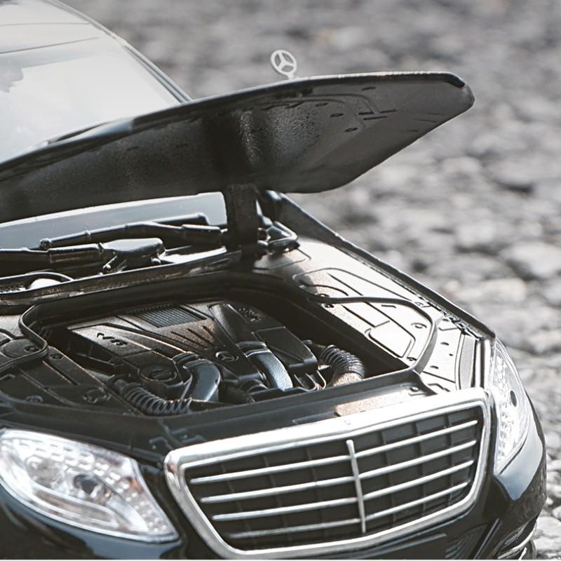 Welly 1/24 Mercedes-Benz S-Class S500 Alloy Car Model Diecast Metal Toy Vehicles Car Model High Simulation Collection Kids Gifts