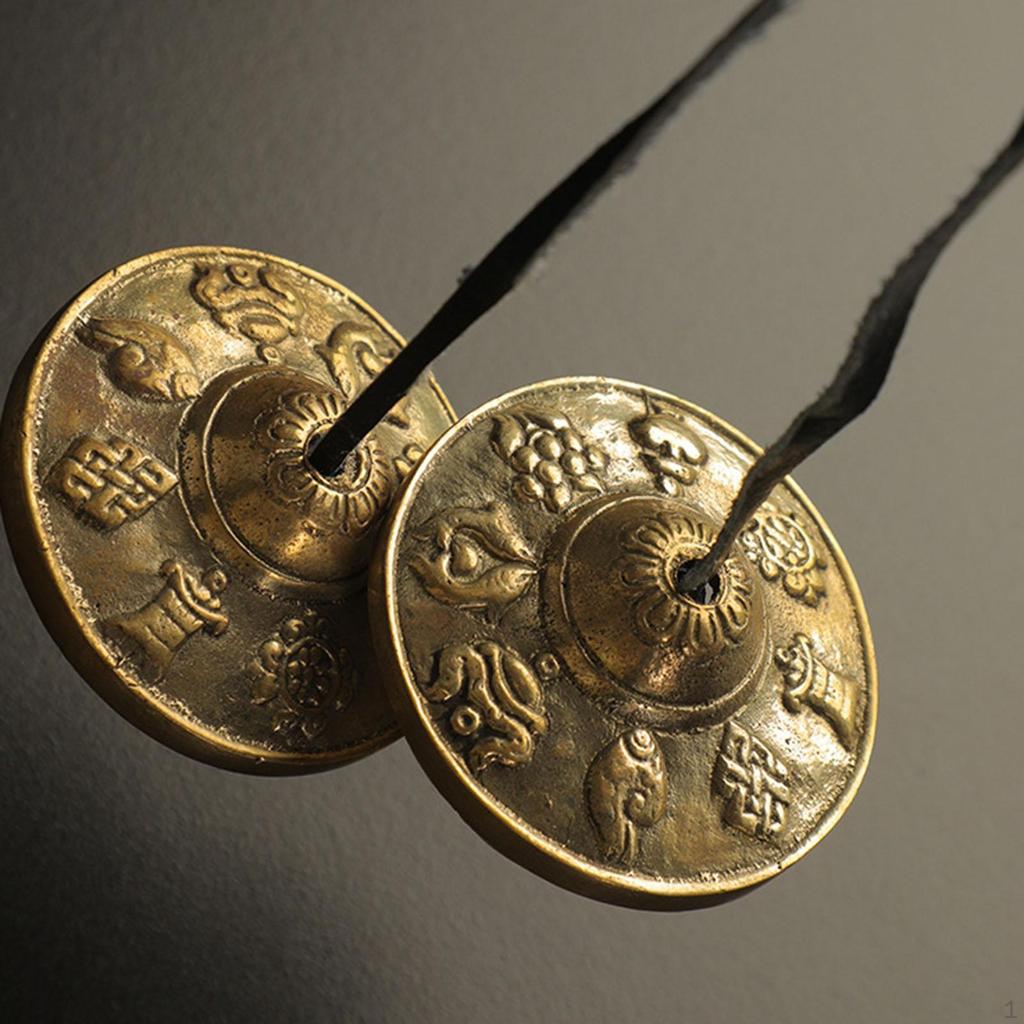 Chime Bells Tingsha Cymbals 6.5cm for Meditation Practice