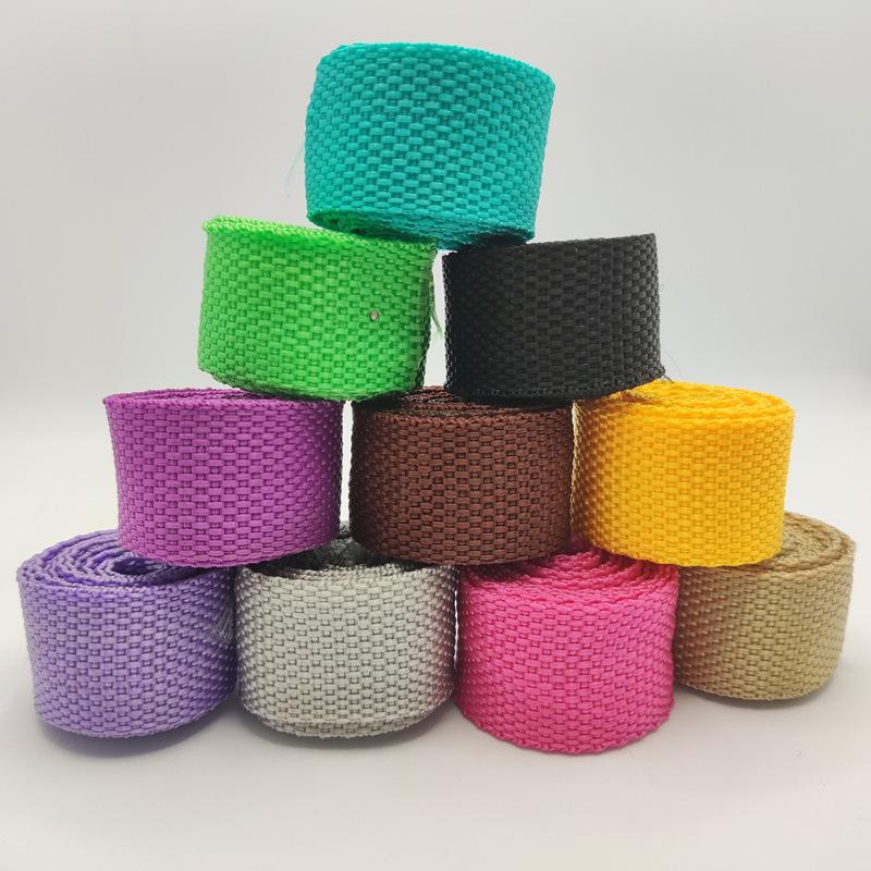 Pp Webbing, Polypropylene Fiber 900D Plain Weave Webbing, Outer Hemming Of Luggage, Webbing Accessories, A Large Number Of Colored Webbing