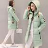 Fall Winter Women Thicken Cotton Padded Hooded Jacket Parka Coat