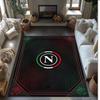 Tappeto Morbido Antiscivolo per Interni con Motivo Calcio Napoli FC Tappetino Decorativo Sportivo per Camera da Letto