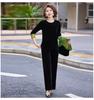 2026 Stylish Retro Velvet Suit for Middle-Aged & Elderly Mothers - Spring/Autumn Vest Jacket In Chinese National Style
