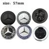 2025 Car for Mercedes Benz AMG 1pcs 57mm Car Front Hood Emblem Badge Bonnet Car Accessories For Mercedes Benz W204 W205 W212 W21