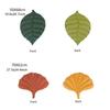 Leaf Shape Cat Bed Mat Two-sided Pet Blanket Soft Puppy Sleeping Pad Thickening Non-Slip Room Decor Rug Dog Cat Pet Supplies