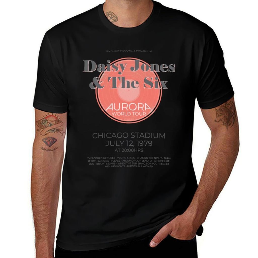Daisy Jones The Six Tshirt Antiwrinkle Short Sleeve Tshirt