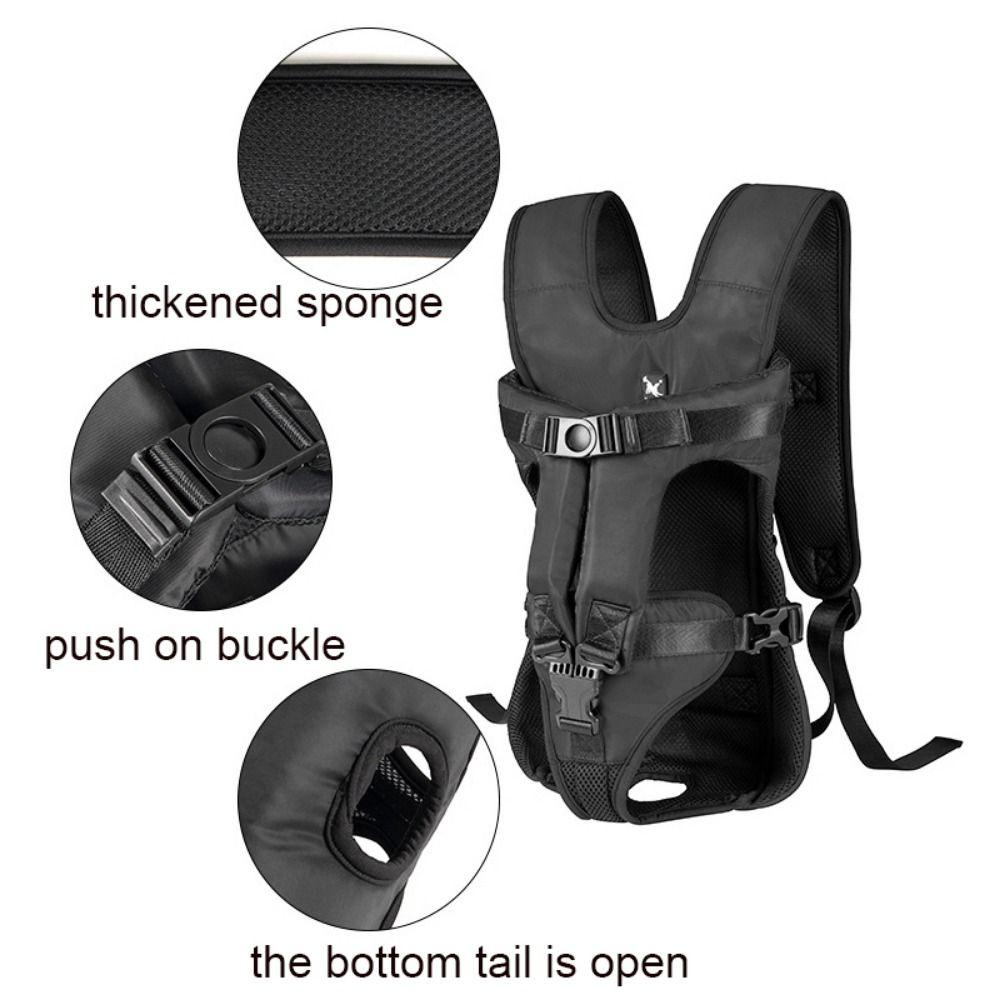 Hands Free Pet Front Backpacks Breathable Portable Pet Bag Practical Dog Outgoing Bag  Outdoor