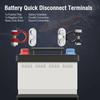 2 Pcs Car Battery Terminal Connector Positive And Negative Pole Post Heavy-duty Clamp Clip Terminal