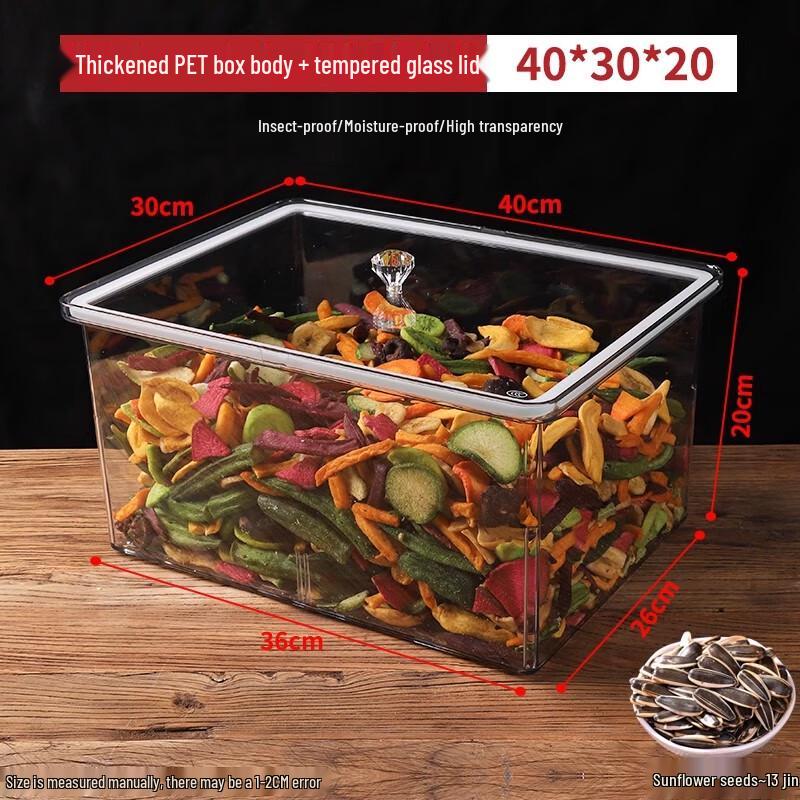 Miao Jia Yi Großer Kunststoff-Lebensmittelaufbewahrungsbehälter