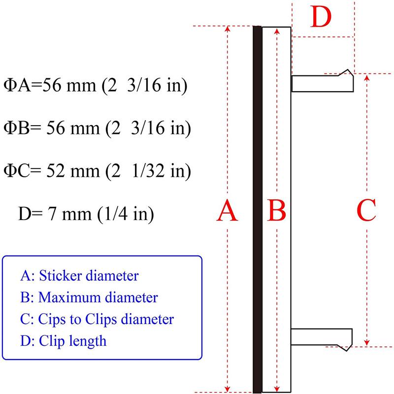 Suitable for 15-16-inch Rims.