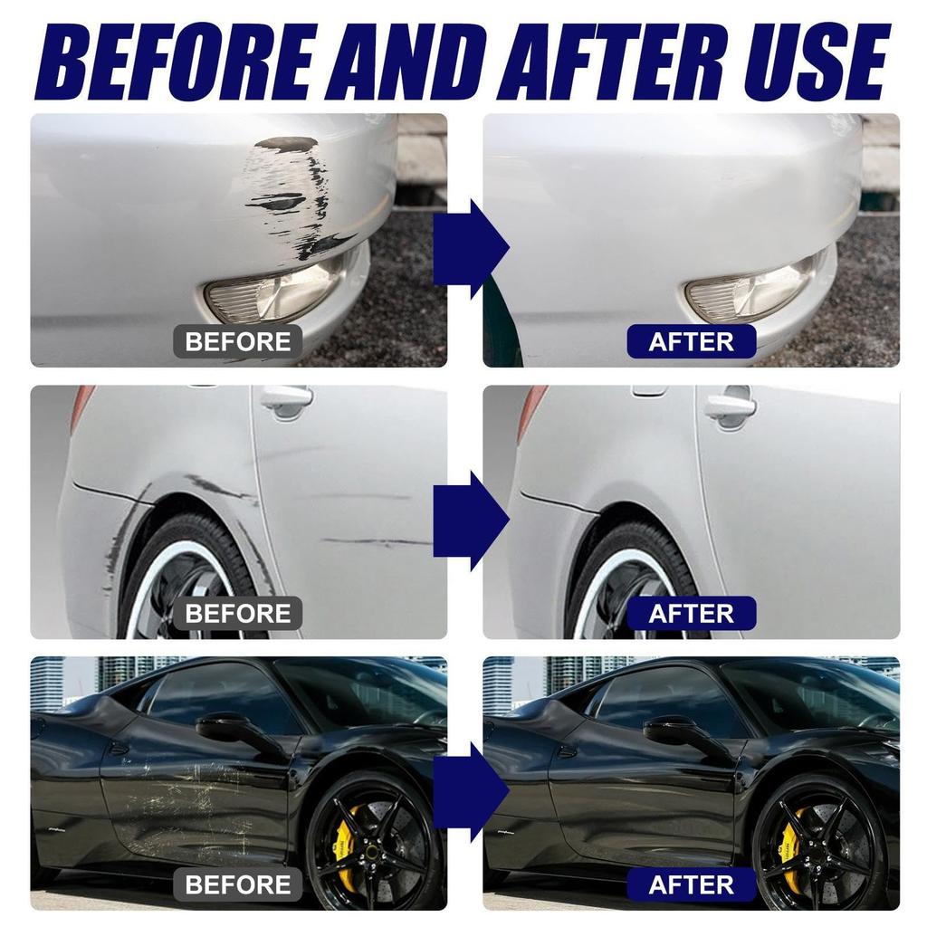 Car Scratch Remover with Sponge Repair Car Scratch Remover Auto Polish Car Scratch Repair