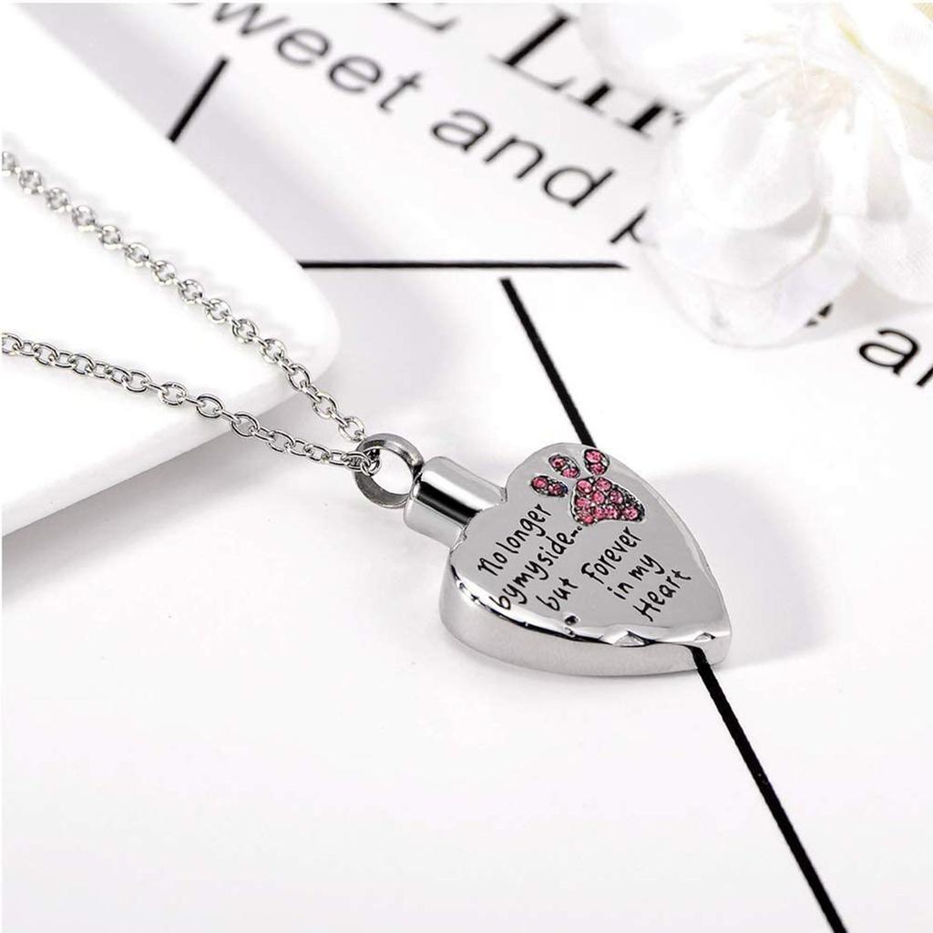 2Pcs Enamel Heart Memorial Pet Cremation Urn Keepsake Ashes Casket Pendant 2Pcs Enamel Heart Memorial Pet Cremation Urn Keepsake Ashes Casket Pendant