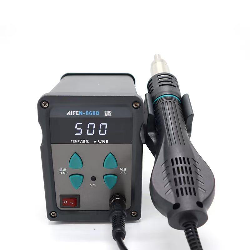

AIFEN-868D Stasiun Udara Panas 700W LED Digital Solder Besi Pematrian Ulang Stasiun Solder Pistol Panas untuk Perbaikan Pengelas 220V