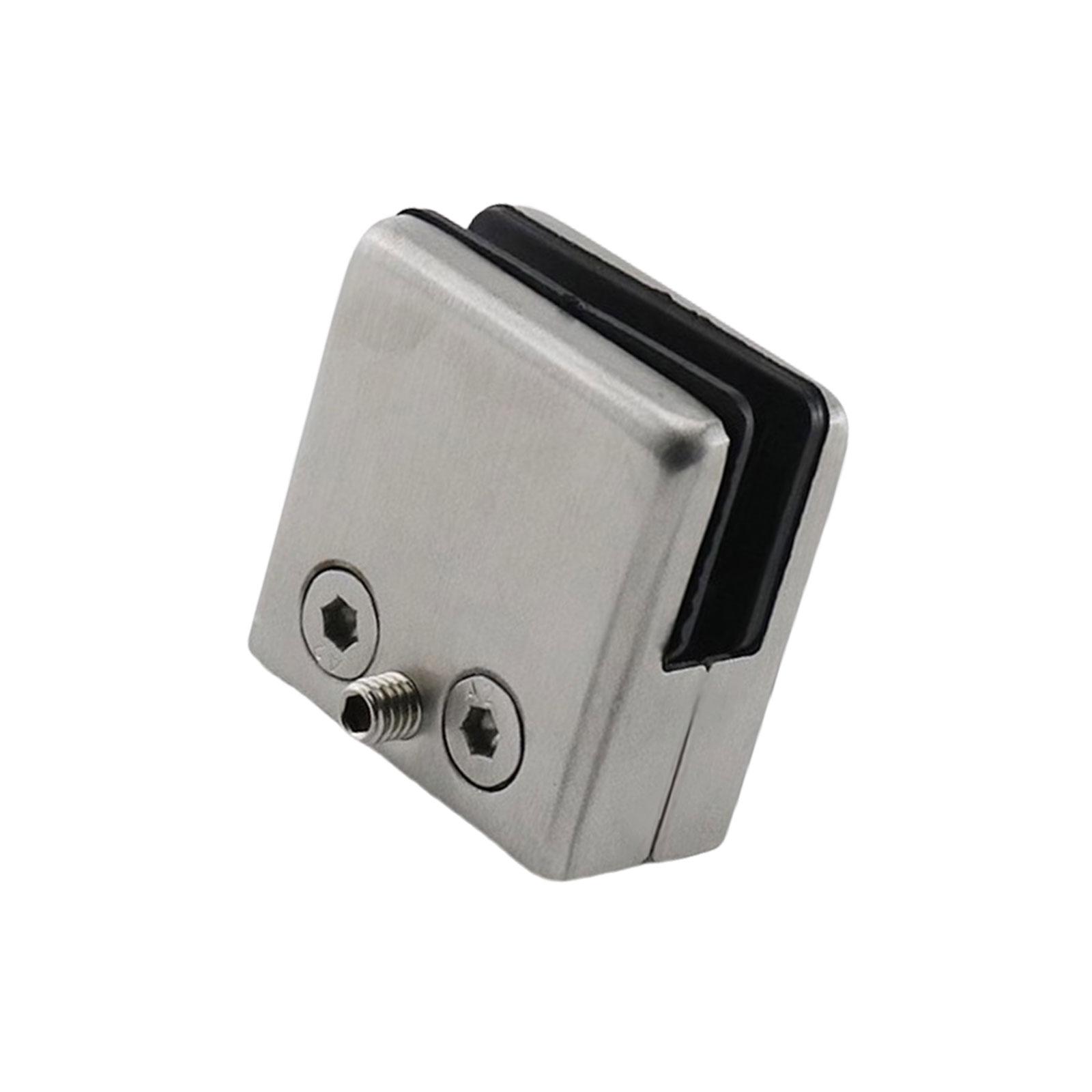 

Зажим для стеклянного ограждения из нержавеющей стали с резиновыми прокладками, монтажные кронштейны, регулируемые стеклянные кронштейны, фурнитура, долговечный A