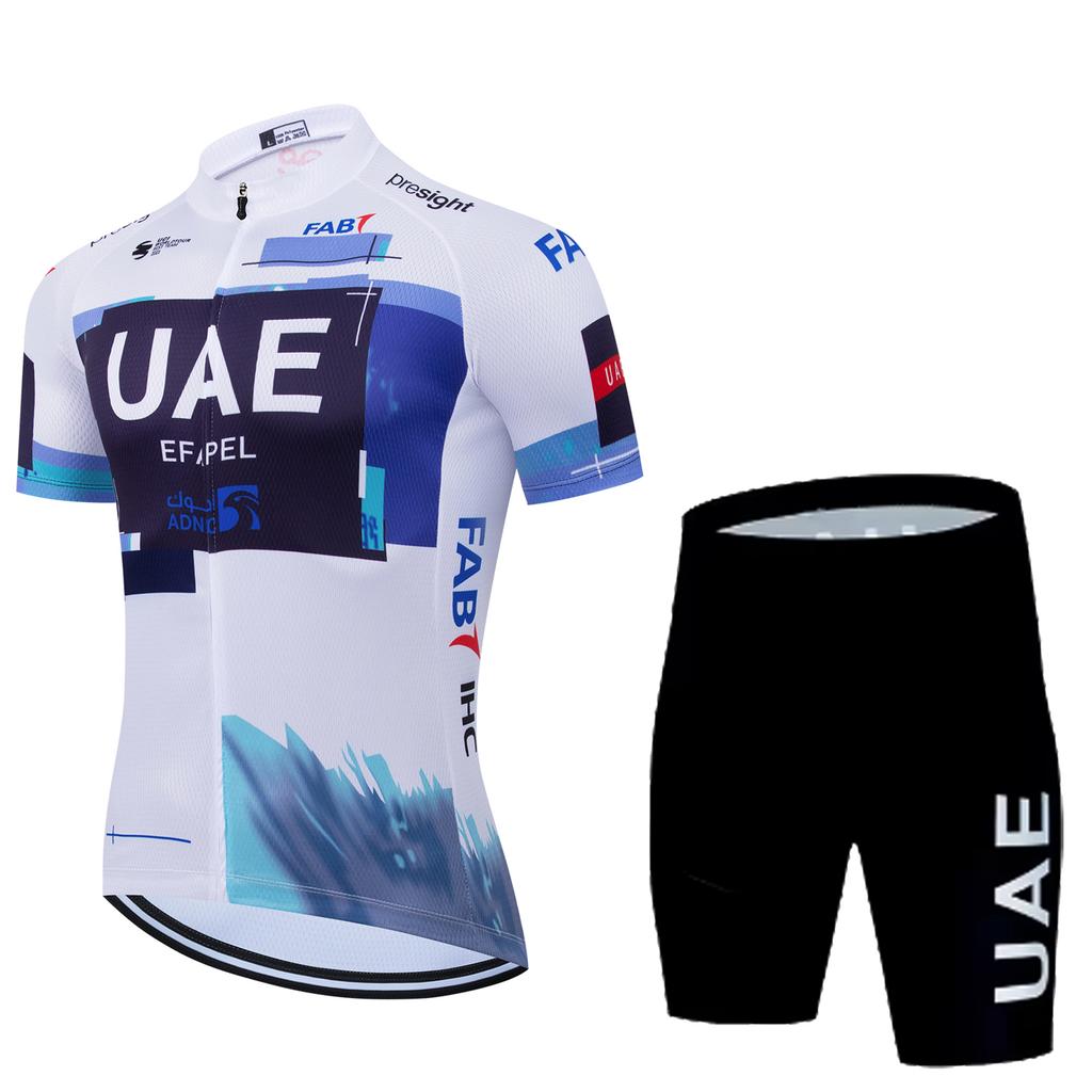 Cyklistický dres pro horská kola, pánská cyklistická souprava, letní cyklistické tričko s laclem, kraťasy, oblek, triatlon, oblečení na horská kola