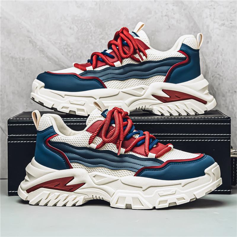 

Мужские кроссовки 2025 весна и лето новые не душные папины кроссовки корейская версия трендовые студенческие универсальные мужские повседневные кроссовки 39