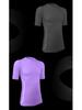 Quick-Dry Compression T-Shirt: Plus Size Unisex Short Sleeve for Outdoor Running & Fitness