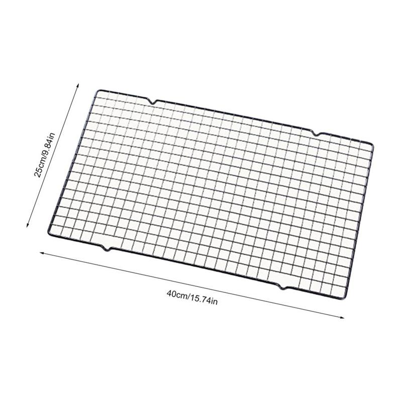 Dessert-Gebäck-Kühlständer, Kuchen, Brot, Kekse, Kuchen, Kühlgitter, Werkzeug, antihaftbeschichtetes Edelstahl-Kühlregal, Küchen-Backwerkzeuge