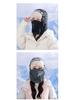Men's & Women's Winter Cotton Pilot Hat with Ear Protection, Windproof Ski Hat for Outdoor Cycling