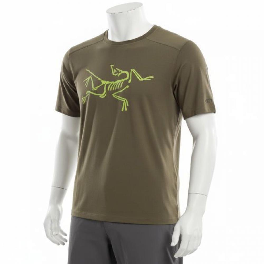 Arc Teryx 25 Ionia Merino Wool Logo Shirt Ss Men Atpsm06796taf TATSU / RAY/L (around 105)