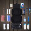 1Pc Three In One Travel Wash Bag Portable Hanging Storage Bag Nylon Waterproof Dry Wet Separation Cosmetic Wash Supplies Storage