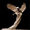 Home Decoration Collection Toys Redemption Angel Sculpture Resin Creative Sculpture