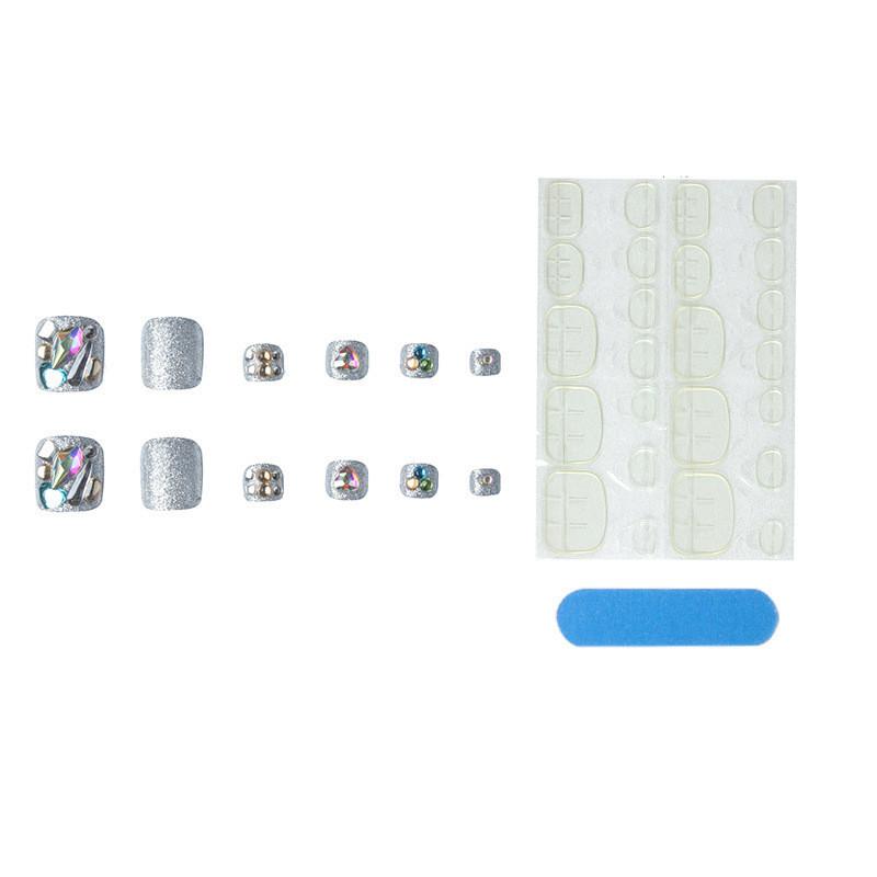 Womens Nail Wearable Toe Patch Beauty Detachable Durable Fashionable Advanced